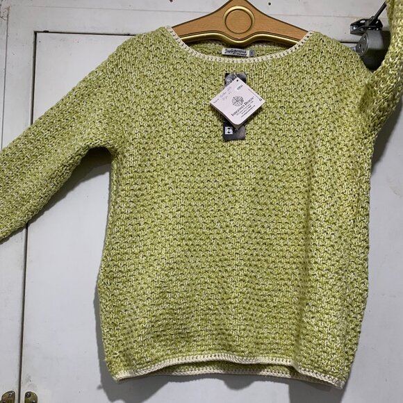 NEW INDIGENOUS ONE WEAVE KNIT ORGANIC COTTON SWEATERS SIZE M - Picture 8 of 16